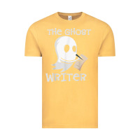 Vintage Mustard ghost writer ghoul author halloween trick or treat novelist t shirt Vintage Tee - trangStudio