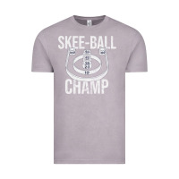 Vintage Zinc Distressed Skeeball - Skee-ball Champ - Traveling Carnival Vintage Tee - trangStudio