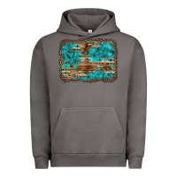 Pigment Tornado western turquoise stone aztec tiger pattern background Urban Hoodie - Artiststas