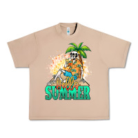 Burro Hello summer skeleton Urban Heavy Tee - NancyCooperArtShop