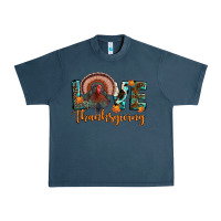 Midnight Navy love thanksgiving Urban Heavy Tee - JahusDesignShop