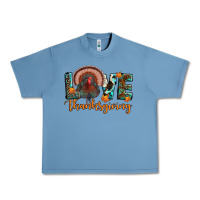 Pebble Blue love thanksgiving Urban Heavy Tee - JahusDesignShop
