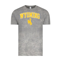 Cloud Rock Kids Wyoming Cowboys Apparel Fan Favorite Brown Arch Vintage Tee - trangStudio