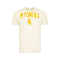 Vintage Arctic Kids Wyoming Cowboys Apparel Fan Favorite Brown Arch Vintage Tee - trangStudio