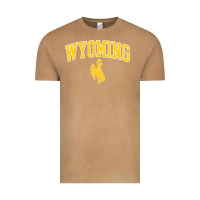 Vintage Camel Kids Wyoming Cowboys Apparel Fan Favorite Brown Arch Vintage Tee - trangStudio