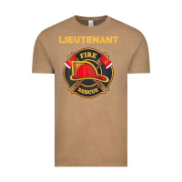 Vintage Coffee fire rescue lieutenant department  for firefighters Vintage Tee - trangStudio