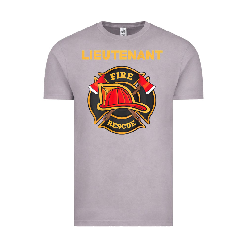 Fire Rescue Lieutenant Department  For Firefighters Vintage Tee by trangStudio | Teevron