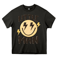 Asphalt little man Heavy Core Tee - MaliasSmallBusiness