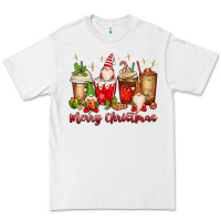 White merry christmas gnomes coffee cups Premium Tee - MaliasSmallBusiness