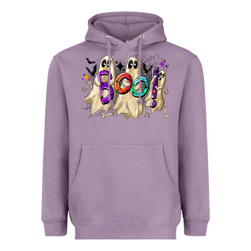 Boo Heavyweight Hoodie by CowhideDigitalArt | Teevron