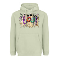 Matcha boo Heavyweight Hoodie - CowhideDigitalArt