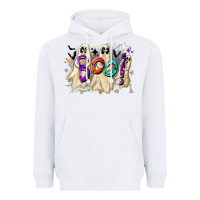 White boo Heavyweight Hoodie - CowhideDigitalArt