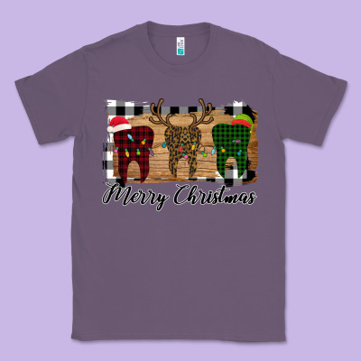 Merry Christmas Teeth Classic Tee Designed By Bettercallsaul