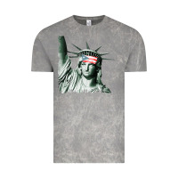 Cloud Rock Puerto Rico Resiste Statue of Liberty Puerto Rican Flag Vintage Tee - trangStudio