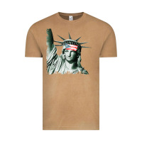 Vintage Camel Puerto Rico Resiste Statue of Liberty Puerto Rican Flag Vintage Tee - trangStudio