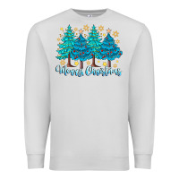 Dove Grey Merry Christmas Premium Sweatshirt - CowhideDigitalArt