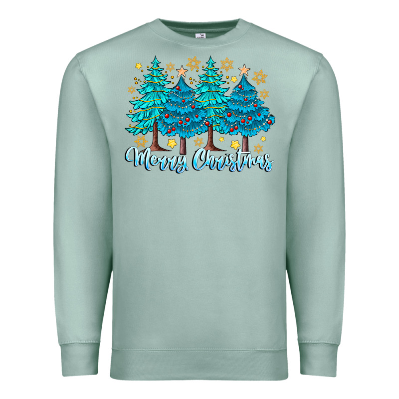 Merry Christmas Premium Sweatshirt by CowhideDigitalArt | Teevron