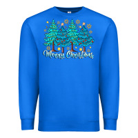True Royal Merry Christmas Premium Sweatshirt - CowhideDigitalArt