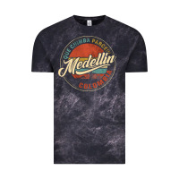 Cloud Black Que Chimba Parce Medellin Bandera Antioquia Colombia Paisa Vintage Tee - trangStudio