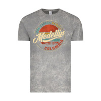 Cloud Rock Que Chimba Parce Medellin Bandera Antioquia Colombia Paisa Vintage Tee - trangStudio