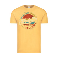 Vintage Mustard Que Chimba Parce Medellin Bandera Antioquia Colombia Paisa Vintage Tee - trangStudio