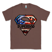 Chestnut American Superdad Classic Tee - LillyAllenDesigns