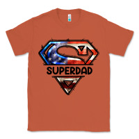 Copper American Superdad Classic Tee - LillyAllenDesigns