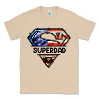 Mushroom American Superdad Classic Tee - LillyAllenDesigns