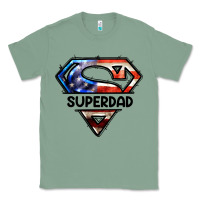 Sage American Superdad Classic Tee - LillyAllenDesigns