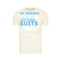 Vintage Arctic My Friends Wear Tight Rubber Suits  Scuba Diving & Diver Vintage Tee - trangStudio