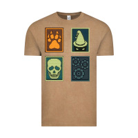 Vintage Coffee Inscryption Psychological Horror Card Categories Game Halloween Scary  Vintage Tee - trangStudio