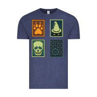 Vintage Denim Inscryption Psychological Horror Card Categories Game Halloween Scary  Vintage Tee - trangStudio