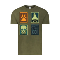 Vintage Olive Inscryption Psychological Horror Card Categories Game Halloween Scary  Vintage Tee - trangStudio