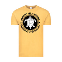 Vintage Mustard Diving at Monterey Bay, California Vintage Tee - trangStudio