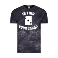 Cloud Black Cool Magician Is This Your Card Illusionist Vintage Tee - trangStudio