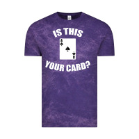 Cloud Purple Cool Magician Is This Your Card Illusionist Vintage Tee - trangStudio