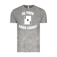 Cloud Rock Cool Magician Is This Your Card Illusionist Vintage Tee - trangStudio