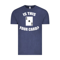 Vintage Denim Cool Magician Is This Your Card Illusionist Vintage Tee - trangStudio