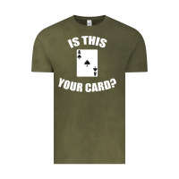 Vintage Olive Cool Magician Is This Your Card Illusionist Vintage Tee - trangStudio