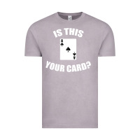 Vintage Zinc Cool Magician Is This Your Card Illusionist Vintage Tee - trangStudio