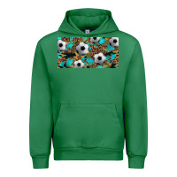 Emerald western leopard camouflage turquoise soccer licence plate template Urban Hoodie - Artiststas