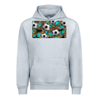 Heather Grey western leopard camouflage turquoise soccer licence plate template Urban Hoodie - Artiststas