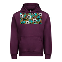 Mauve Wine western leopard camouflage turquoise soccer licence plate template Urban Hoodie - Artiststas