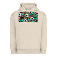 Pigment French Oak western leopard camouflage turquoise soccer licence plate template Urban Hoodie - Artiststas