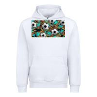 White western leopard camouflage turquoise soccer licence plate template Urban Hoodie - Artiststas