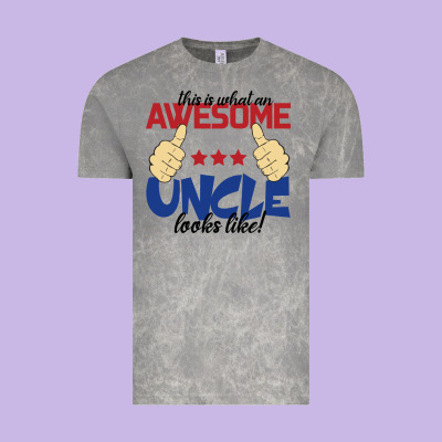 Awesome Uncle Vintage Tee Designed By Bettercallsaul