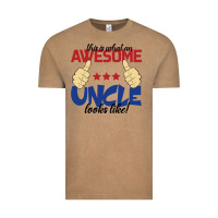 Vintage Coffee Awesome uncle Vintage Tee - Bettercallsaul