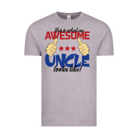 Vintage Zinc Awesome uncle Vintage Tee - Bettercallsaul