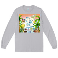 Moon Dust it's five o'clock somewhere Long Sleeve Tee - TumblerDesignByShophia