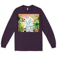Plum it's five o'clock somewhere Long Sleeve Tee - TumblerDesignByShophia